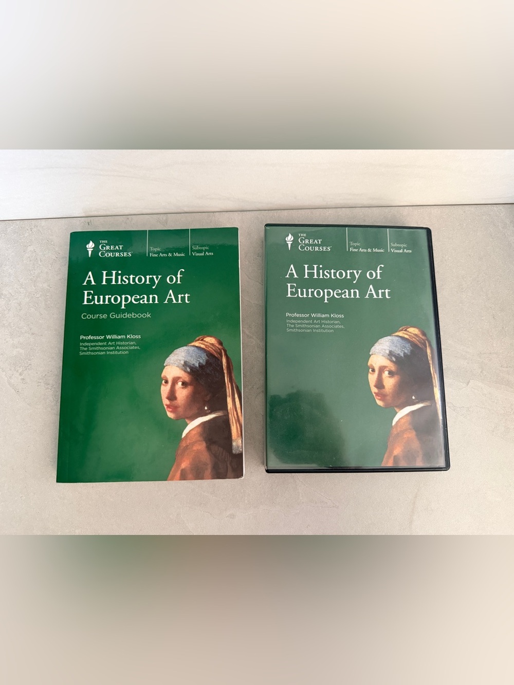 The Great Courses A History of European Art DVD Box Set with Course Guide NEW